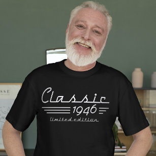 Camiseta Na moda 78º Aniversário do Proprietário Automático