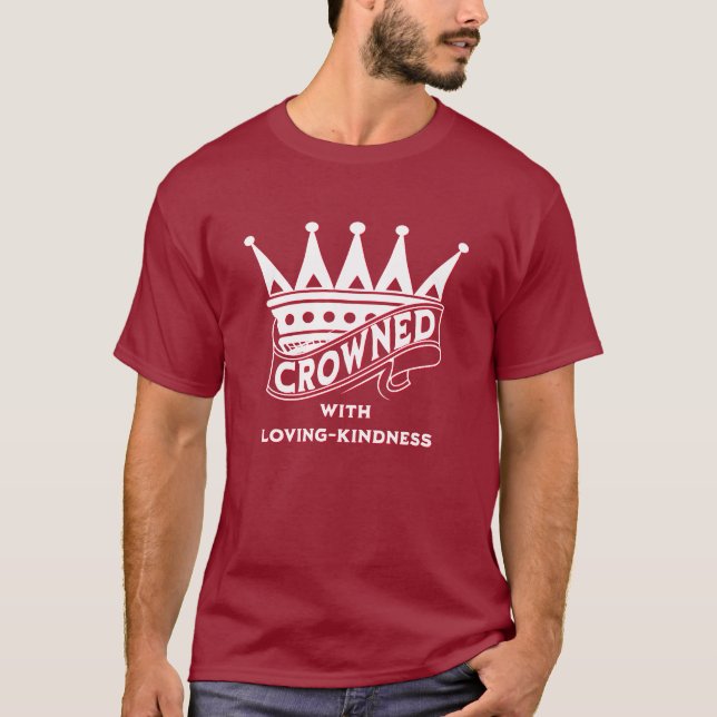Camiseta Na moda Christian CROWN (Frente)