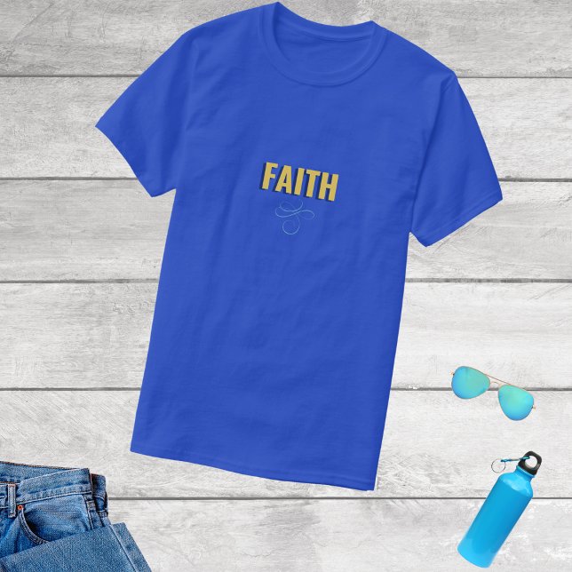 Camiseta Na moda Christian Faith (Criador carregado)