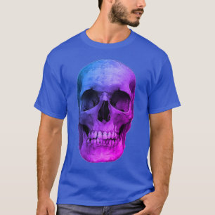 Camiseta Na moda de Arte Azul Pop