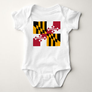 Camiseta Na moda de Sinalizador de Maryland