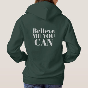 Camiseta Na moda de Texto Personalizado Mínimo Moderno Verd