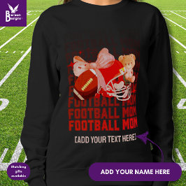Camiseta Na moda FOOTBALL MOM Coquette