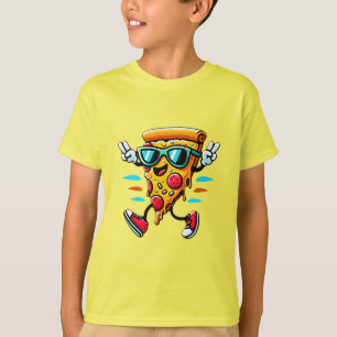 Camiseta Na moda gostoso pizza picante adiciona energia