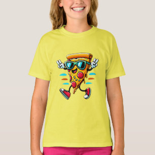 Camiseta Na moda gostoso pizza picante adiciona energia