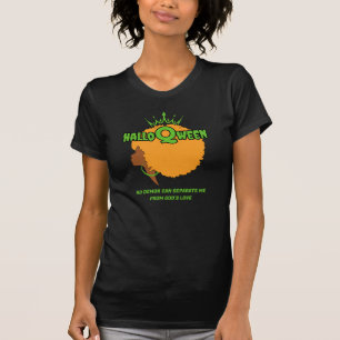 Camiseta Na moda HALLOQWEEN Afro Queen Halloween
