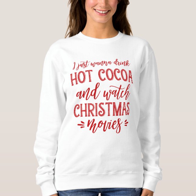 Camiseta Na moda Hot Ccoa e Filmes de Natal (Frente)