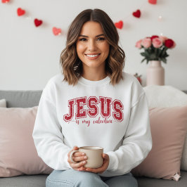 Camiseta Na moda Jesus É Minha Sequência Vermelha Namorados