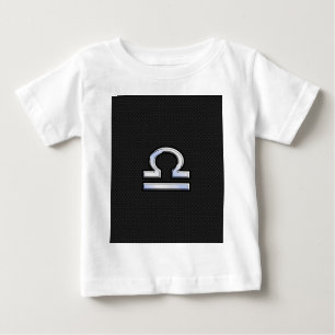 Camiseta Na moda Libra - Símbolo Zodiac - Decoração da Pele