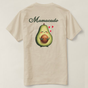 Camiseta Na moda Mamacado Sweatshirt para novas mães e bebê