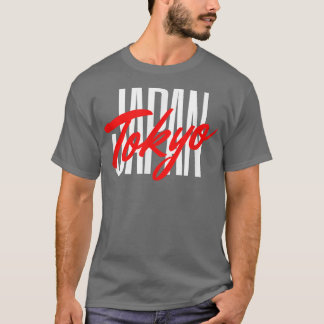 Camiseta Na moda Minimalista Tokyo Japão1242