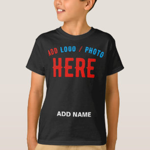 CAMISETA NA MODA MODERN PERSONALIZÁVEL MARCA NEGRA