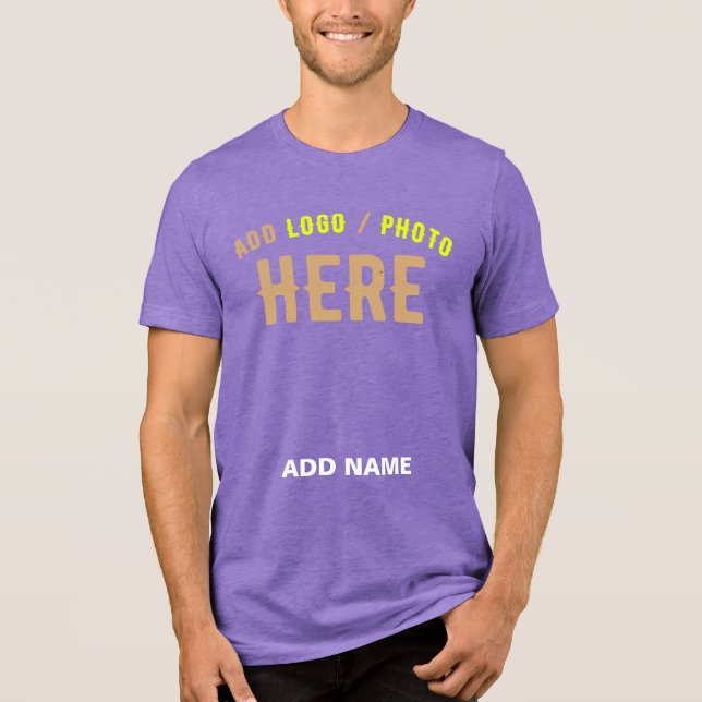 CAMISETA NA MODA MODERN PERSONALIZÁVEL VIOLET MARCA VERIFIC (Frente)