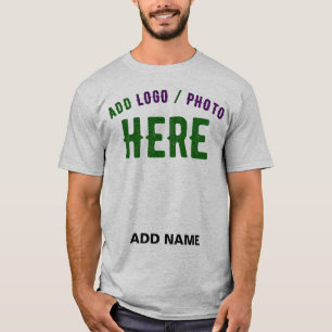 CAMISETA NA MODA MODERNO PERSONALIZÁVEL ASH VERIFICADO COM