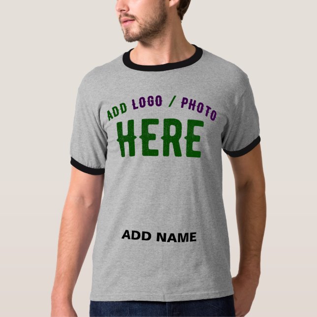 CAMISETA NA MODA MODERNO PERSONALIZÁVEL ASH VERIFICADO COM  (Frente)