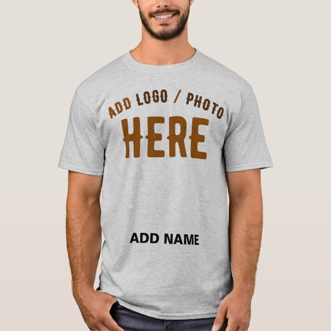 CAMISETA NA MODA MODERNO PERSONALIZÁVEL ASH VERIFICADO COM  (Frente)