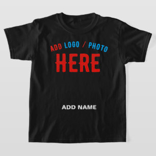 CAMISETA NA MODA MODERNO PERSONALIZÁVEL NEGRO VERIFICADO CO