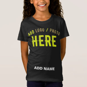 CAMISETA NA MODA MODERNO PERSONALIZÁVEL NEGRO VERIFICADO CO