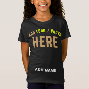 CAMISETA NA MODA MODERNO PERSONALIZÁVEL NEGRO VERIFICADO CO