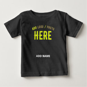 CAMISETA NA MODA MODERNO PERSONALIZÁVEL NEGRO VERIFICADO CO