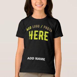 CAMISETA NA MODA MODERNO PERSONALIZÁVEL NEGRO VERIFICADO CO