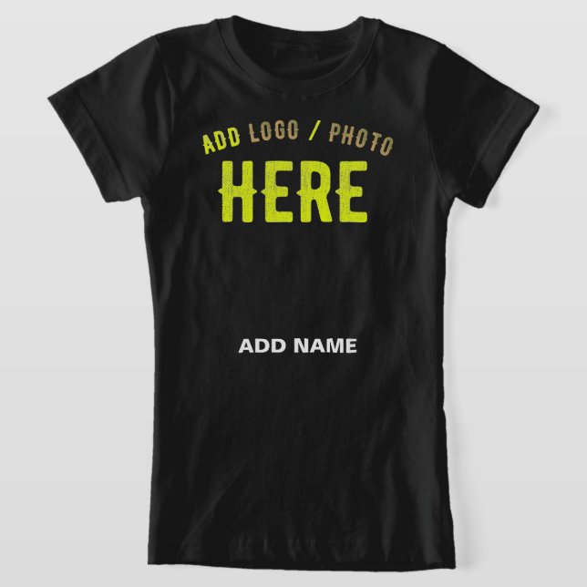 CAMISETA NA MODA MODERNO PERSONALIZÁVEL NEGRO VERIFICADO CO (Postura )