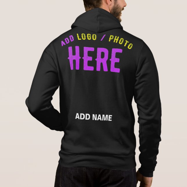 CAMISETA NA MODA MODERNO PERSONALIZÁVEL NEGRO VERIFICADO CO (Verso)