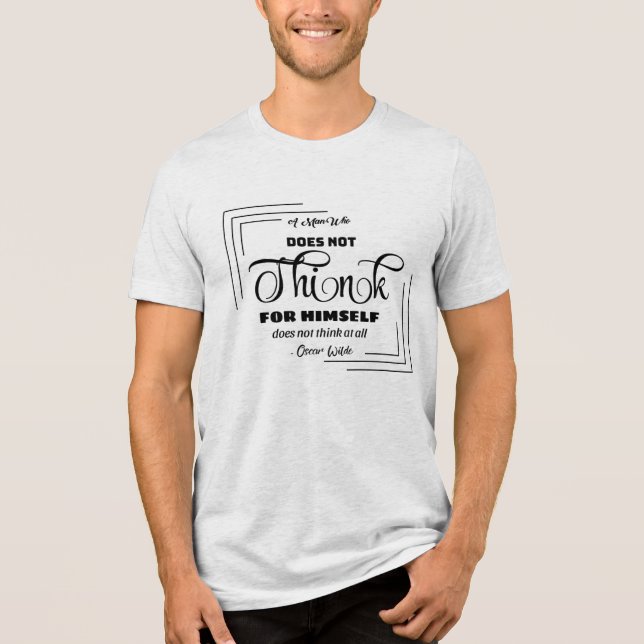 Camiseta Na moda Proverb Shirt (Frente)