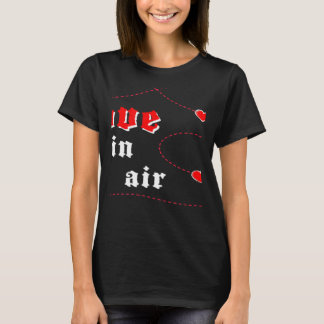 Camiseta Na moda Statement Love Dia de os namorados Heart R