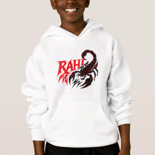 Camiseta Na moda Youth Hoodie Com Scorpion Design