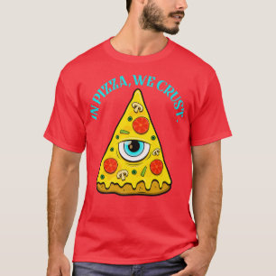 Camiseta Na Pizza, Fatiamos Pedra