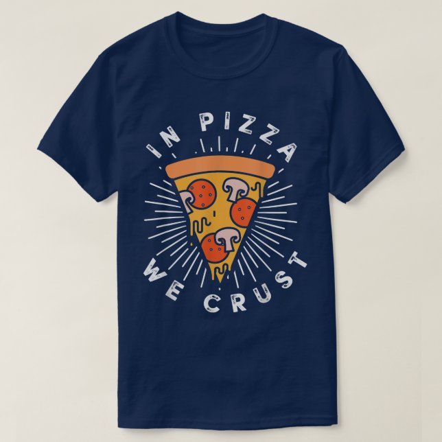 Camiseta Na Pizza, Fumamos A Comida Italiana Legal Tee1724 (Frente do Design)