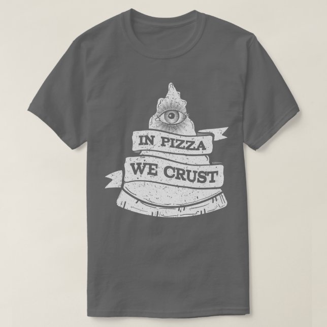 Camiseta Na Pizza, Fumamos A Rua Engraçada, Comida Rápida (Frente do Design)