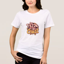 Camiseta Na Pizza Nós Crust