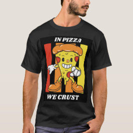 Camiseta Na Pizza Nós Crust