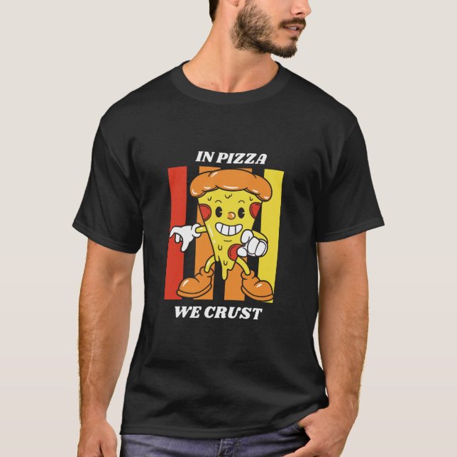 Camiseta Na Pizza Nós Crust (Frente)