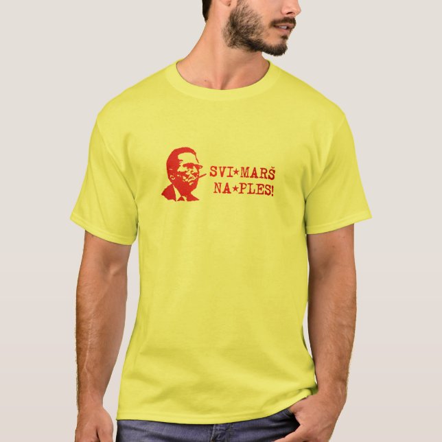 Camiseta Na Ples Tito de Svi Marte (Frente)