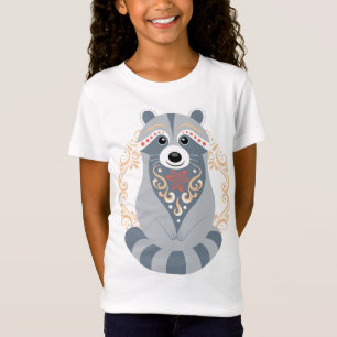 Camiseta Na região selvagem - guaxinim