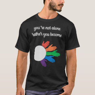 Camiseta "Na Solidão, Encontramo-Nos: Palavra motivacional