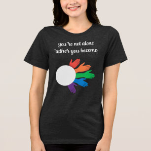 Camiseta "Na Solidão, Encontramo-Nos: Palavra motivacional