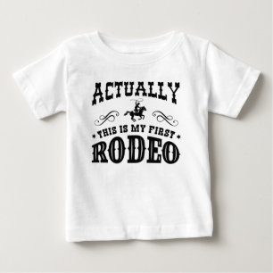 Camiseta Na Verdade Esta É Minha Primeira Rodeio