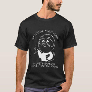 Camiseta Na verdade não sou engraçado