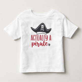 Camiseta Na verdade, um pirata
