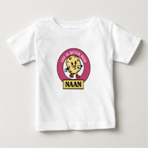 Camiseta naan engraçado