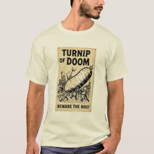 CAMISETA NABO DO JUÍZO FINAL, CUIDADO COM A RAIZ