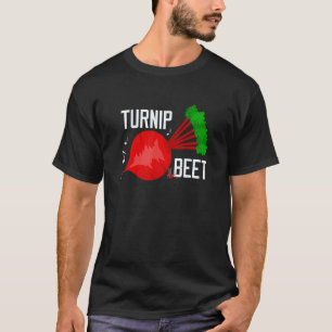 Camiseta Nabo O Beterraba Legume Cru Vegano Vegetariano Pa