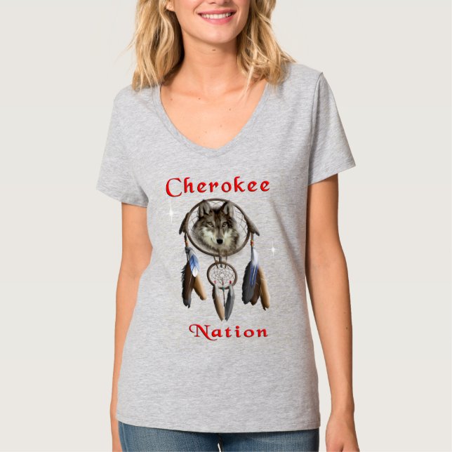 Camiseta Nação Cherokee (Frente)