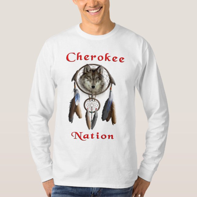 Camiseta Nação Cherokee (Frente)