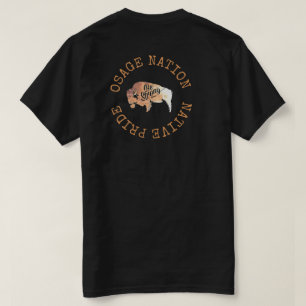 Camiseta nação de osage - movimento indiano americano