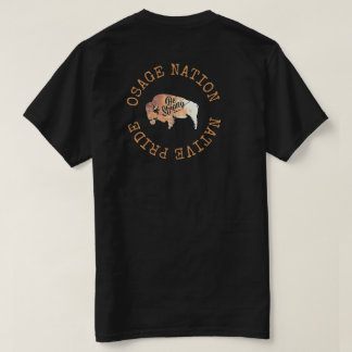 Camiseta nação de osage - movimento indiano americano